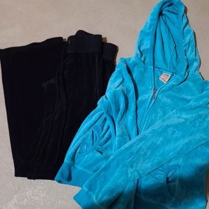 Vintage velour sweatsuit